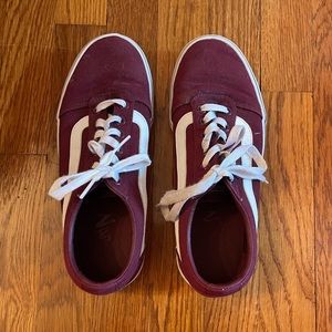 Maroon Vans